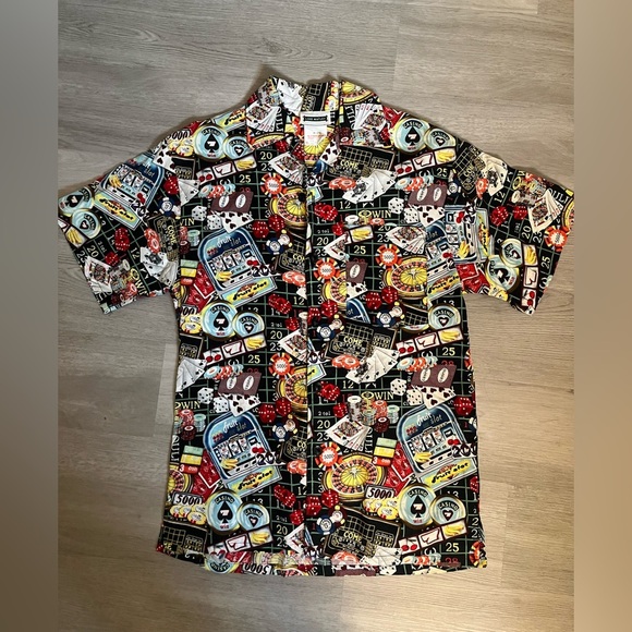 Lake Matley Casino Button Down Shirt - Picture 2 of 8